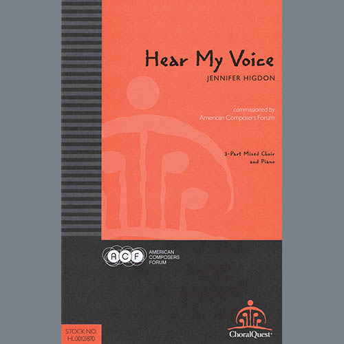 Jennifer Higdon Hear My Voice pictures Jennifer Higdon Hear My Voice profile picture