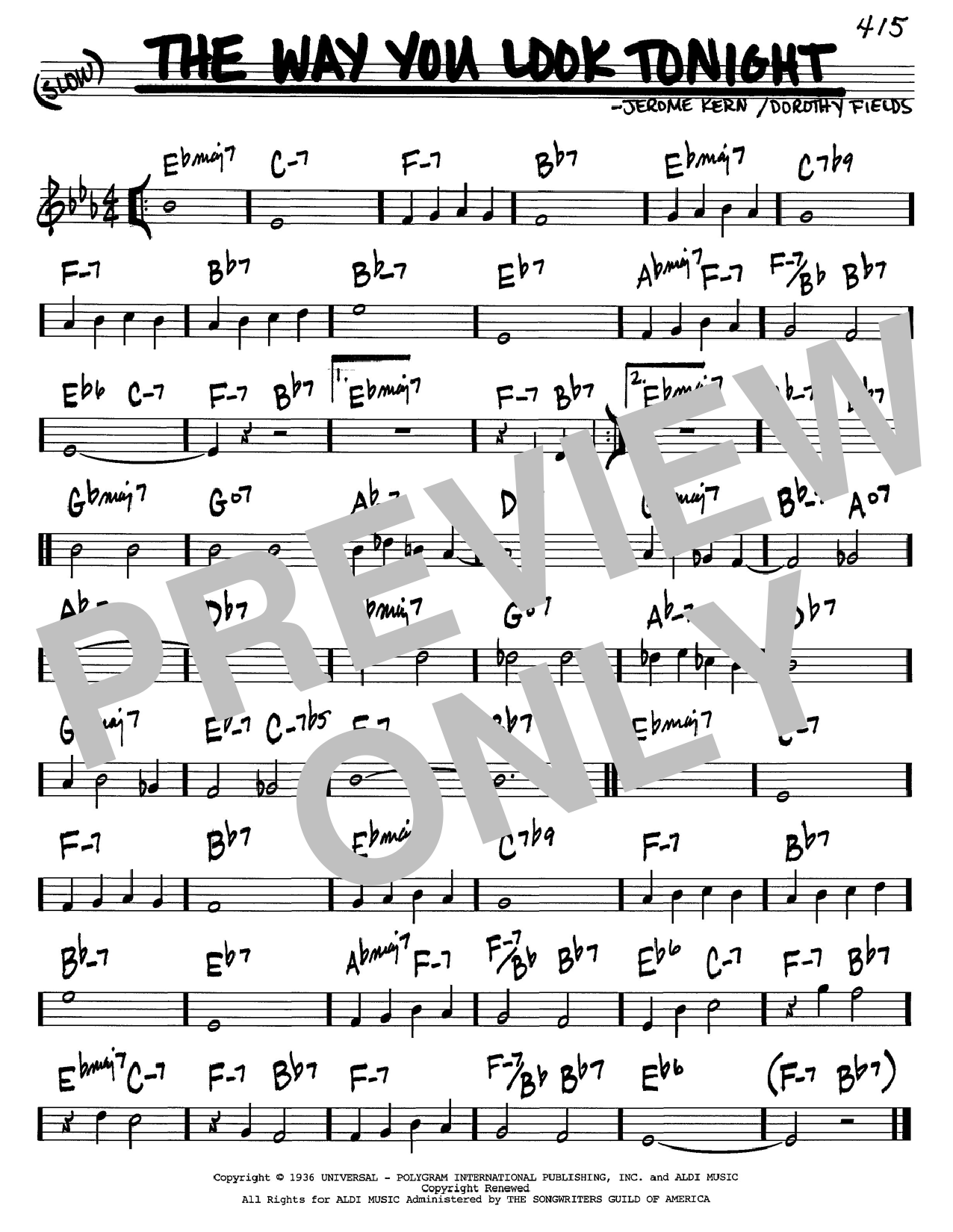 Learn to play Rod Stewart The Way You Look Tonight sheet music for Piano, Vocal & Guitar in minutes. Rod Stewart The Way You Look Tonight sheet music preview music notes and score for Piano, Vocal & Guitar including 5 page(s)