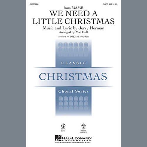 Jerry Herman We Need A Little Christmas (from Mame) (arr. Mac Huff) profile picture