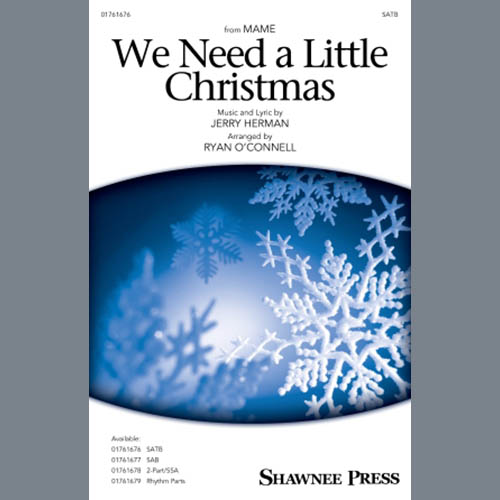 Jerry Herman We Need A Little Christmas (from Mame) (arr. Ryan O'Connell) profile picture