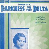 Download or print Al J. Neiburg (When It's) Darkness On The Delta Sheet Music Printable PDF 5-page score for Easy Listening / arranged Piano, Vocal & Guitar (Right-Hand Melody) SKU: 107007