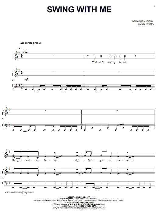 Learn to play Jessica Simpson Swing With Me sheet music for Piano, Vocal & Guitar (Right-Hand Melody) in minutes. Jessica Simpson Swing With Me sheet music preview music notes and score for Piano, Vocal & Guitar (Right-Hand Melody) including 9 page(s)