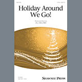Download or print Jill Gallina Holiday Around We Go! Sheet Music Printable PDF 10-page score for Christmas / arranged 2-Part Choir SKU: 195597