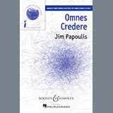 Download or print Jim Papoulis Omnes Credere Sheet Music Printable PDF 14-page score for Festival / arranged SATB SKU: 177586