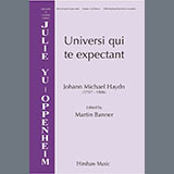 Download or print Johann Michael Hayden Universi Qui Te Expectant Sheet Music Printable PDF 11-page score for Concert / arranged SATB Choir SKU: 1395908