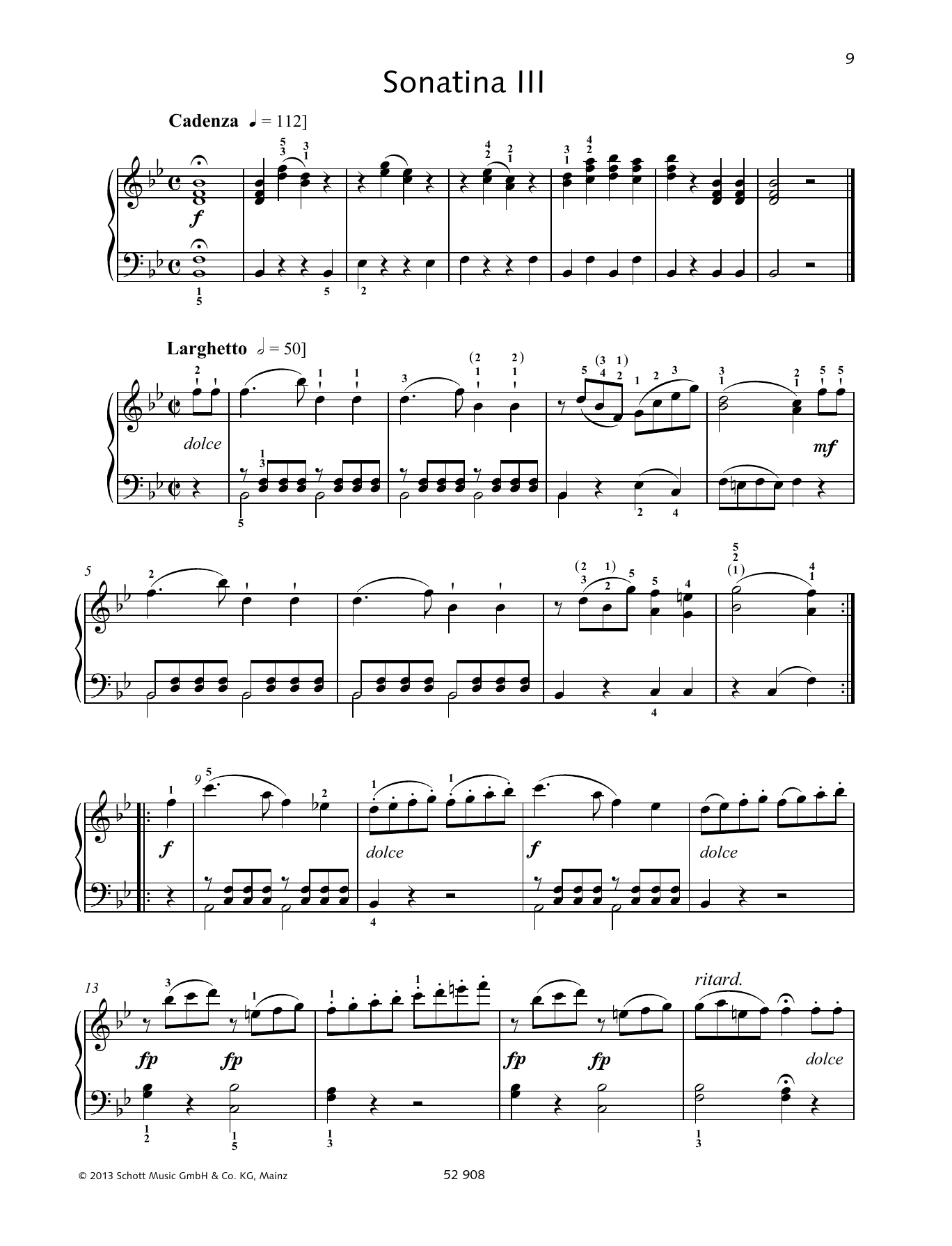 Learn to play Johann Baptist Vanhal Sonatina III sheet music for Piano Solo in minutes. Johann Baptist Vanhal Sonatina III sheet music preview music notes and score for Piano Solo including 3 page(s)