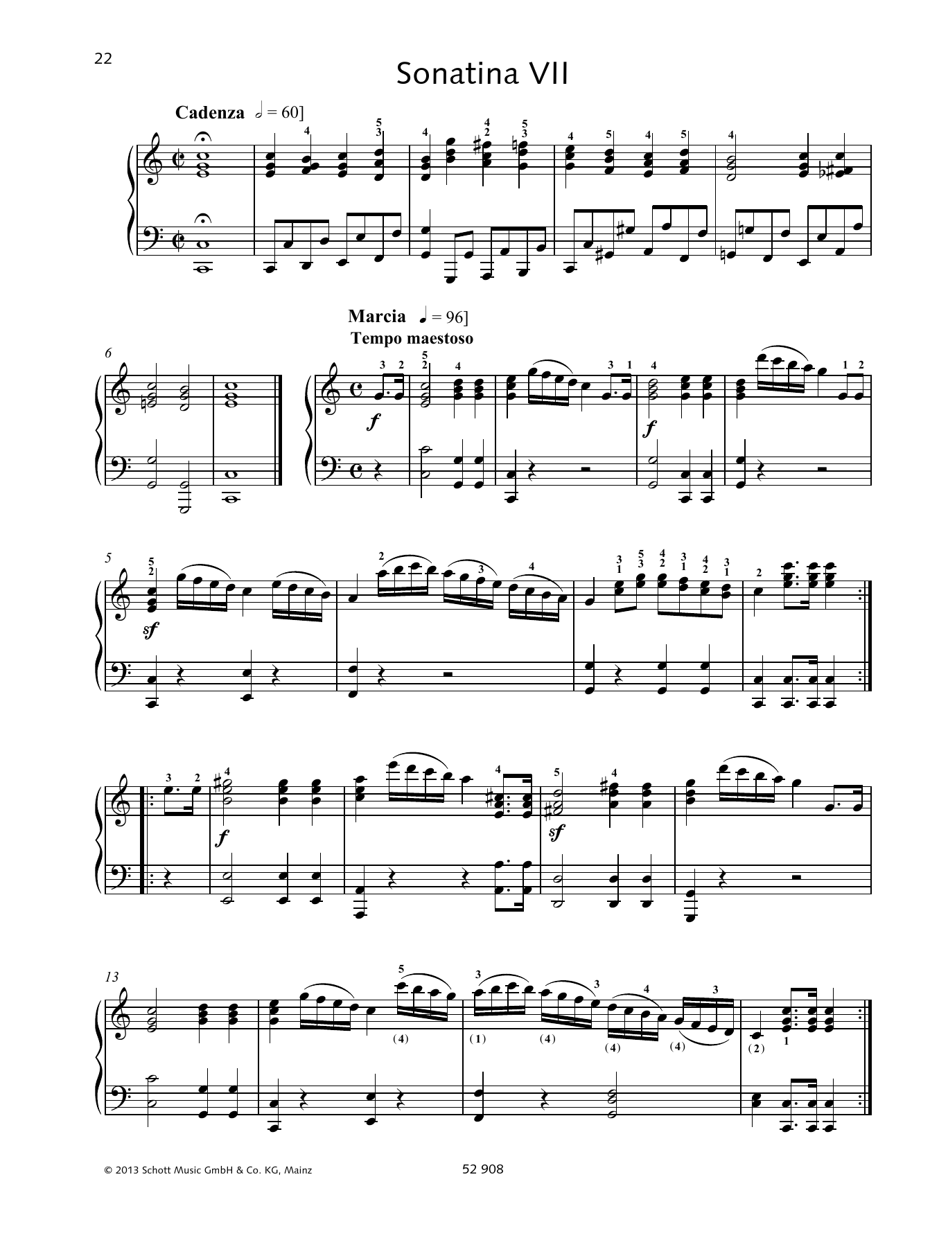 Learn to play Johann Baptist Vanhal Sonatina VII sheet music for Piano Solo in minutes. Johann Baptist Vanhal Sonatina VII sheet music preview music notes and score for Piano Solo including 3 page(s)