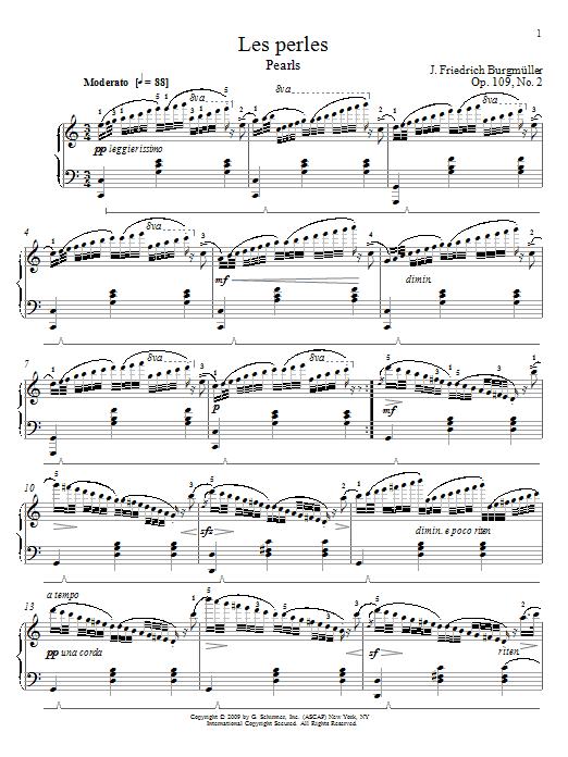 Learn to play Johann Friedrich Burgmuller The Pearls sheet music for Piano in minutes. Johann Friedrich Burgmuller The Pearls sheet music preview music notes and score for Piano including 2 page(s)