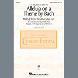 Download or print Johann Sebastian Bach Alleluia On A Theme By Bach (from Magnificat, BWV 243) (arr. Russell Robinson) Sheet Music Printable PDF 6-page score for Festival / arranged SSA Choir SKU: 1133138.