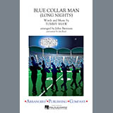 Download or print John Brennan Blue Collar Man (Long Nights) - Bass Clarinet Sheet Music Printable PDF 1-page score for Jazz / arranged Marching Band SKU: 327643