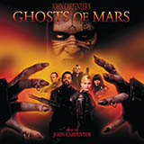 Download or print John Carpenter Ghosts Of Mars Sheet Music Printable PDF 1-page score for Film/TV / arranged Piano Solo SKU: 1718645