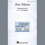Download or print John Conahan Ave Maria Sheet Music Printable PDF 9-page score for Concert / arranged SATB SKU: 151054