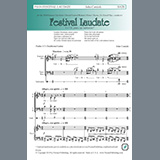 Download or print John Cornish Festival Laudate Sheet Music Printable PDF 12-page score for Sacred / arranged SATB Choir SKU: 441959