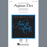 Download or print John Leavitt Agnus Dei Sheet Music Printable PDF 6-page score for World / arranged SSA SKU: 154127