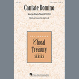 Download or print John Leavitt Cantate Domino Sheet Music Printable PDF 7-page score for Concert / arranged TTBB SKU: 193833