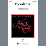 Download or print John Leavitt Exsultate Sheet Music Printable PDF 10-page score for Concert / arranged SATB Choir SKU: 452879