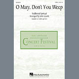 Download or print Traditional Spiritual Oh Mary Don't You Weep (arr. John Leavitt) Sheet Music Printable PDF 9-page score for Concert / arranged SATB SKU: 98193
