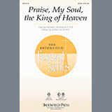 Download or print John Leavitt Praise My Soul, The King Of Heaven Sheet Music Printable PDF 11-page score for Concert / arranged SATB SKU: 88484