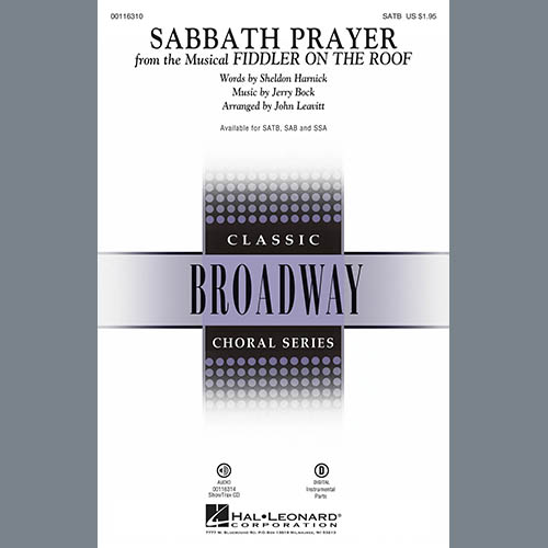John Leavitt Sabbath Prayer (from Fiddler On The Roof) profile picture