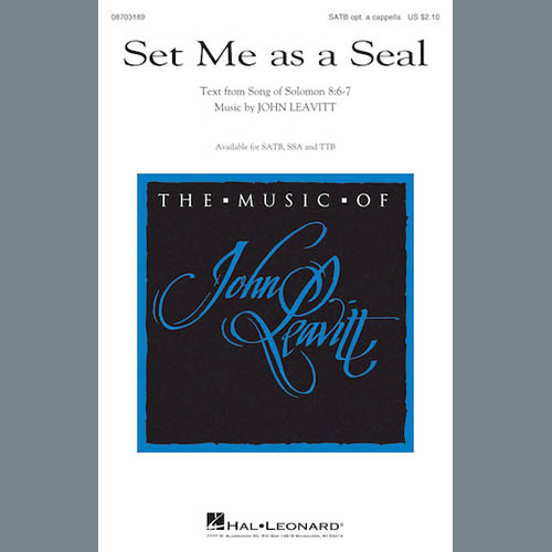 John Leavitt Set Me As A Seal profile picture