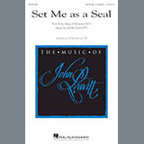 Download or print John Leavitt Set Me As A Seal Sheet Music Printable PDF 5-page score for Religious / arranged Choral SKU: 179665