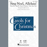 Download or print John Leavitt Sing Noel, Alleluia! Sheet Music Printable PDF 13-page score for Sacred / arranged TTBB SKU: 182456