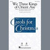 Download or print John Leavitt We Three Kings Of Orient Are Sheet Music Printable PDF 7-page score for Sacred / arranged SAB SKU: 251154