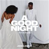 Download or print John Legend A Good Night (feat. BloodPop) Sheet Music Printable PDF 10-page score for Pop / arranged Piano, Vocal & Guitar (Right-Hand Melody) SKU: 125764