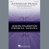 Download or print John Purifoy A Hymn Of Peace Sheet Music Printable PDF 7-page score for Hymn / arranged SATB SKU: 153735