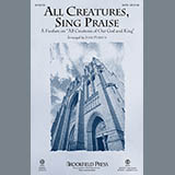 Download or print Traditional All Creatures, Sing Praise (arr. John Purifoy) Sheet Music Printable PDF 6-page score for Folk / arranged SATB SKU: 161719