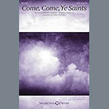 Download or print Traditional English Folksong Come, Come, Ye Saints (arr. John Purifoy) Sheet Music Printable PDF 7-page score for Hymn / arranged SATB SKU: 166623