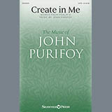 Download or print John Purifoy Create In Me Sheet Music Printable PDF 9-page score for Hymn / arranged SATB SKU: 156473
