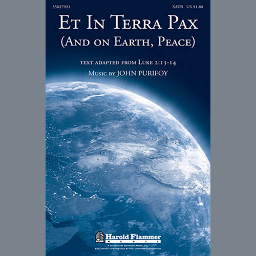 John Purifoy Et In Terra Pax (And On Earth, Peace) profile picture