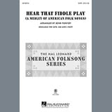 Download or print John Purifoy Hear That Fiddle Play (A Medley of American Folk Songs) Sheet Music Printable PDF 15-page score for Concert / arranged SAB SKU: 98254