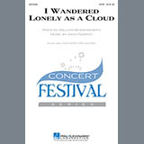 Download or print John Purifoy I Wandered Lonely As A Cloud Sheet Music Printable PDF 10-page score for Festival / arranged SATB SKU: 90070