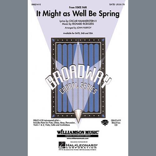 Rodgers & Hammerstein It Might As Well Be Spring (arr. John Purifoy) profile picture