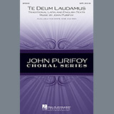 Download or print John Purifoy Te Deum Laudamus Sheet Music Printable PDF 14-page score for Concert / arranged SAB SKU: 78346