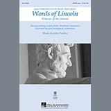 Download or print John Purifoy Words Of Lincoln (Chorus of the Union) Sheet Music Printable PDF 9-page score for Concert / arranged SATB SKU: 98253