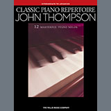 Download or print John Thompson Andantino Sheet Music Printable PDF 4-page score for Pop / arranged Easy Piano SKU: 95154