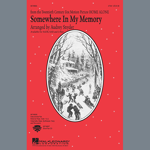 John Williams Somewhere In My Memory (from Home Alone) (arr. Audrey Snyder) profile picture