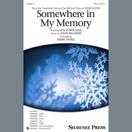 John Williams Somewhere In My Memory (from Home Alone) (arr. Mark Hayes) profile picture