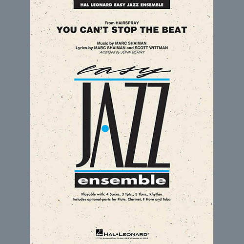 John Berry You Can T Stop The Beat From Hairspray Piano Sheet Music Download Printable Pdf Music Notes Score Chords