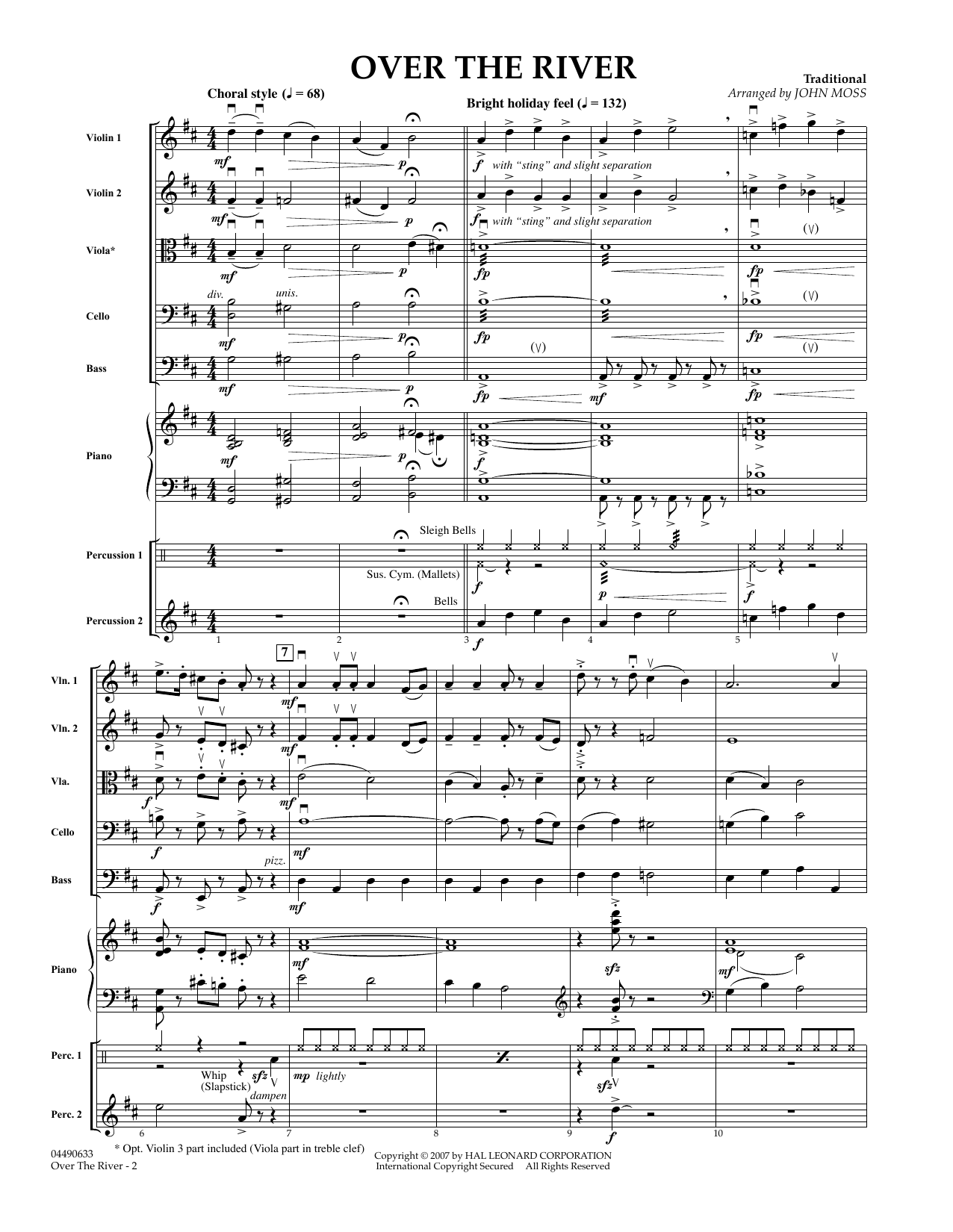 Learn to play John Moss Over The River - Full Score sheet music for Orchestra in minutes. John Moss Over The River - Full Score sheet music preview music notes and score for Orchestra including 6 page(s)