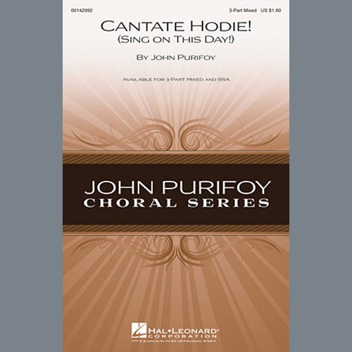 John Purifoy Cantate Hodie! (Sing On This Day) pictures John Purifoy Cantate Hodie! (Sing On This Day) profile picture
