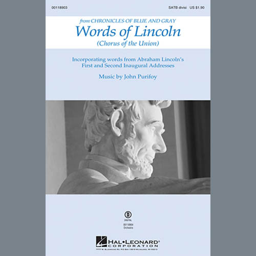 John Purifoy Words of Lincoln - Full Score pictures John Purifoy Words of Lincoln - Full Score pictures