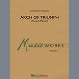 Download or print Johnnie Vinson Arch of Triumph (French March) - Eb Alto Clarinet Sheet Music Printable PDF 1-page score for French / arranged Concert Band SKU: 318539.