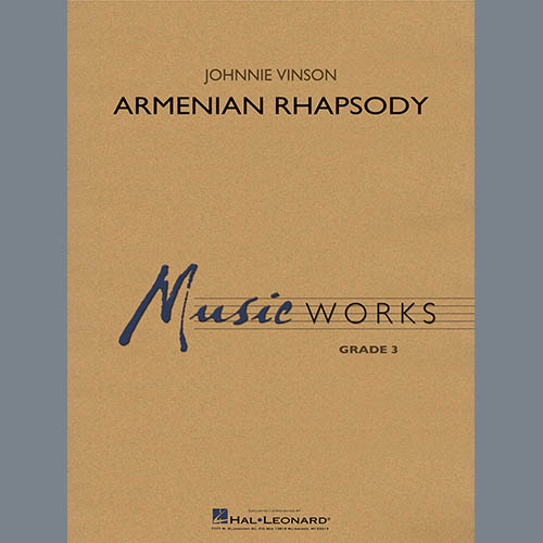 Johnnie Vinson Armenian Rhapsody - Conductor Score (Full Score) pictures Johnnie Vinson Armenian Rhapsody - Conductor Score (Full Score) profile picture