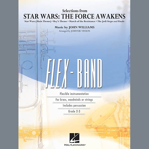 Johnnie Vinson Selections from Star Wars: The Force Awakens - Conductor Score (Full Score) pictures Johnnie Vinson Selections from Star Wars: The Force Awakens - Conductor Score (Full Score) profile picture
