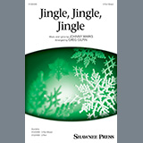 Download or print Johnny Marks Jingle, Jingle, Jingle (arr. Greg Gilpin) Sheet Music Printable PDF 10-page score for Christmas / arranged 3-Part Mixed Choir SKU: 1428230