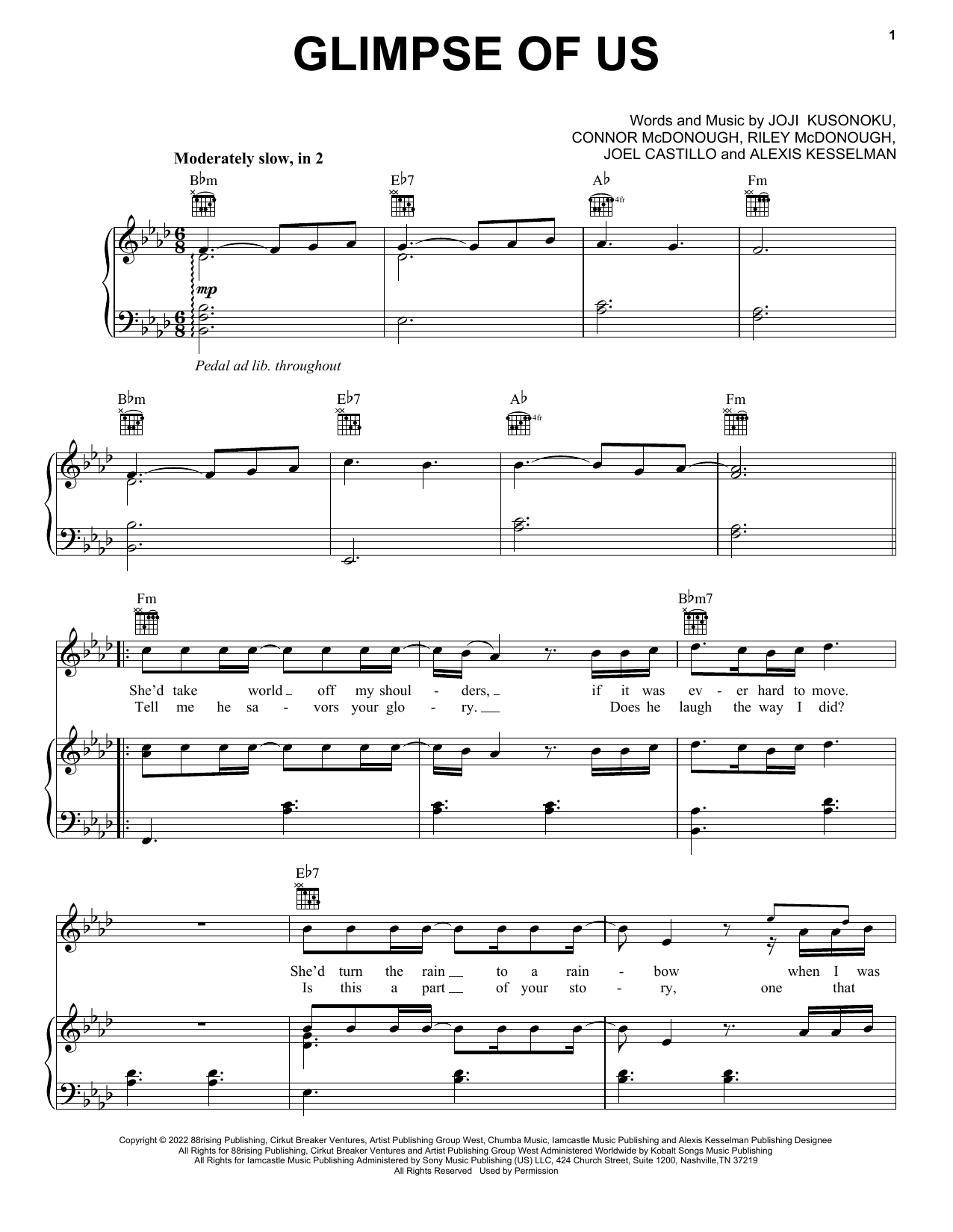 Play The Game Tonight (Piano, Vocal & Guitar Chords (Right-Hand